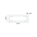 Eurofase 37073-015 Thornhill 13.5" Powder Coat Black LED Wall Sconce