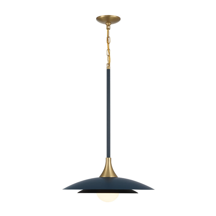 Eurofase 46441-027 Welsh 18" Matte Blue LED Pendant Light