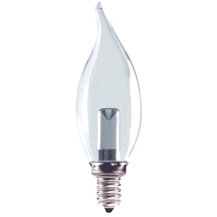 LED Decorative Chandelier Series Halco - CA10CL1/827/LED - LED Decorative Chandelier (CA10) Bulb (E12) 120V 25L Dimm Halco Lighting Technologies