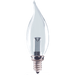 LED Decorative Chandelier Series Halco - CA10CL1/827/LED - LED Decorative Chandelier (CA10) Bulb (E12) 120V 25L Dimm Halco Lighting Technologies
