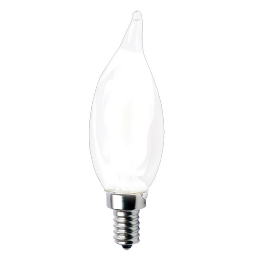 LED Filament Bulbs Halco - CA10FR4ANT/827/LED2 - LED Chandelier (CA10) Filament Frosted (E12) 120V 15Khr Dimm Halco Lighting Technologies