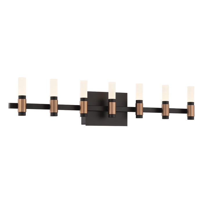 Eurofase 45238-017 Albany 32" Brass-Black Mix LED Vanity Light