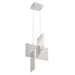 Eurofase 37347-035 Coburg 23" Anodized Silver LED Pendant Light