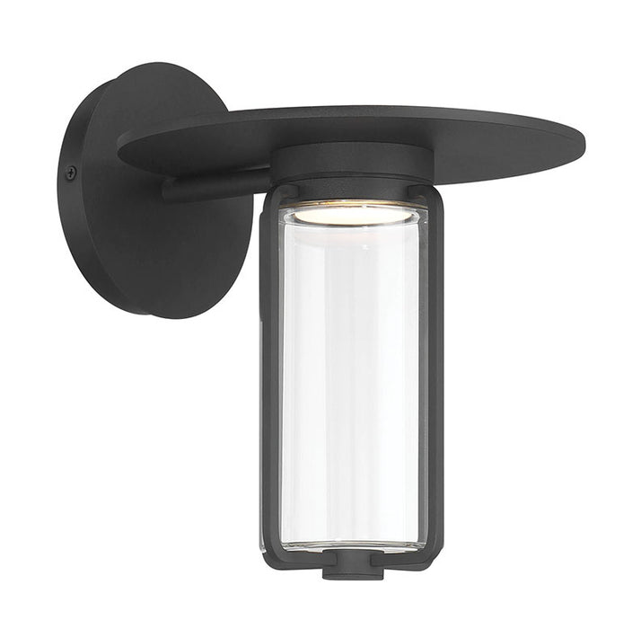 Eurofase 49843-019 Florin 10" Sand Black LED Outdoor Wall Light