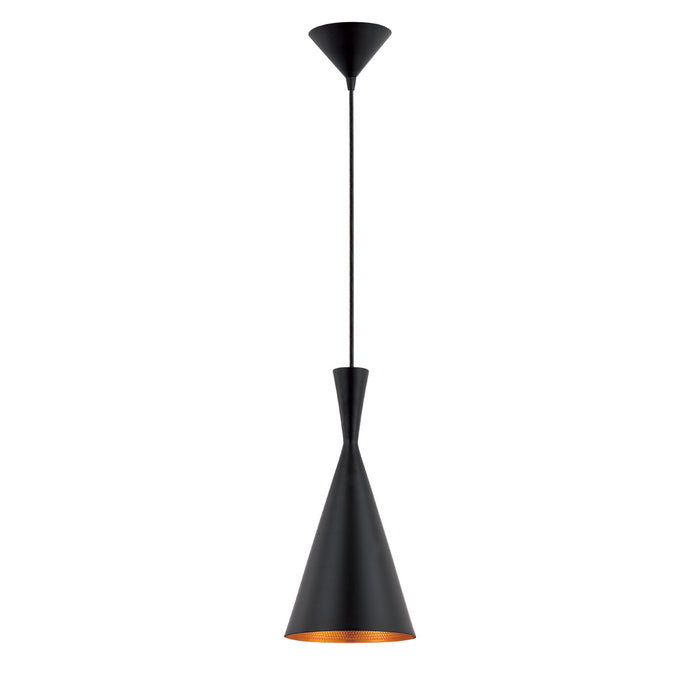 Eurofase 20437-015 Bronx 16" Matte Black Pendant Light
