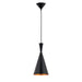Eurofase 20437-015 Bronx 16" Matte Black Pendant Light