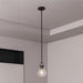 Pendant Light Thesis 207643A Mansfield 6 inch 1 light Matte Black Pendant Light with Clear Glass Shade THESIS