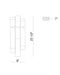Eurofase 47911-017 Altesa 24" Chrome Wall Sconce