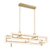 Eurofase 46806-024 Inizio 55" Matte Gold LED Chandelier