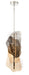 Eurofase 50463-015 Grotto 36" Polished Nickel LED Pendant Light