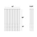 Eurofase 46771-018 Benicio 42" Matte Black LED Chandelier