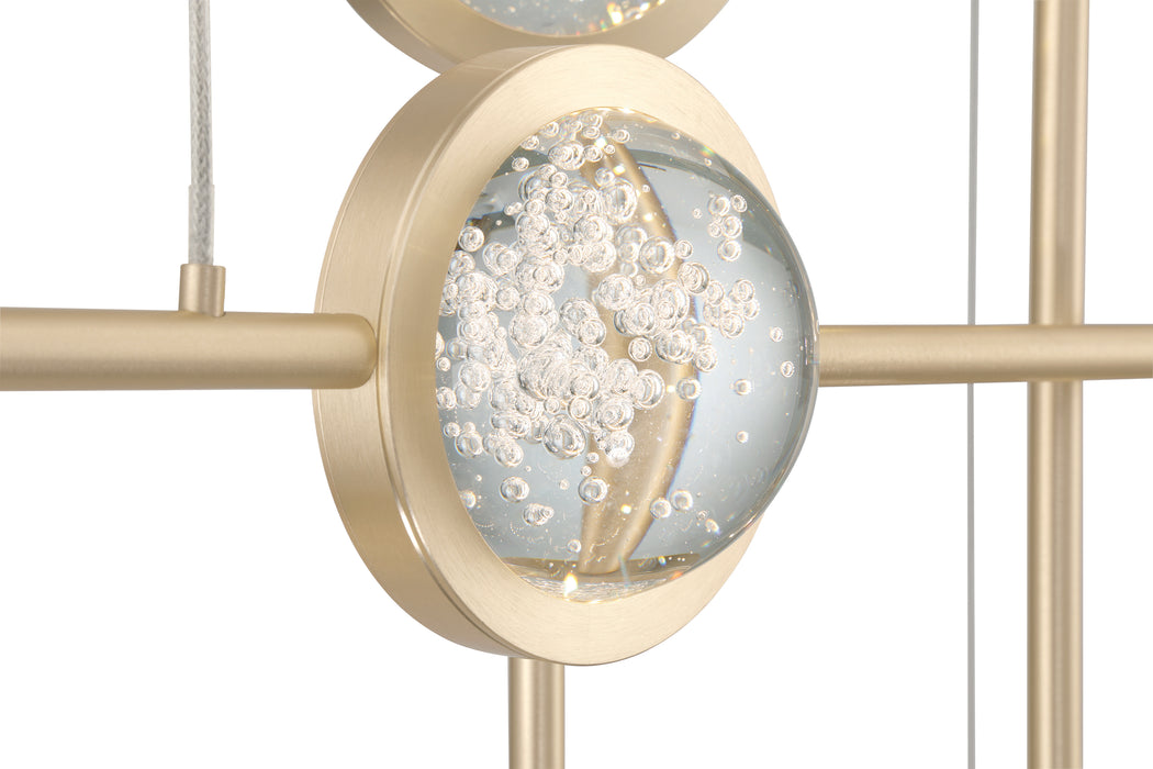 Eurofase 47255-012 Barletta 32" Anodized Gold LED Chandelier