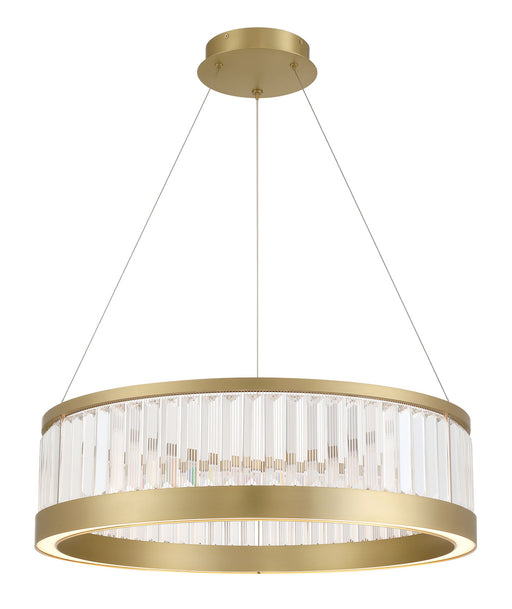 Eurofase 49352-016 Empra 30" Gold LED Chandelier