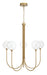 Eurofase 48922-012 Iissa 34" Gold LED Chandelier