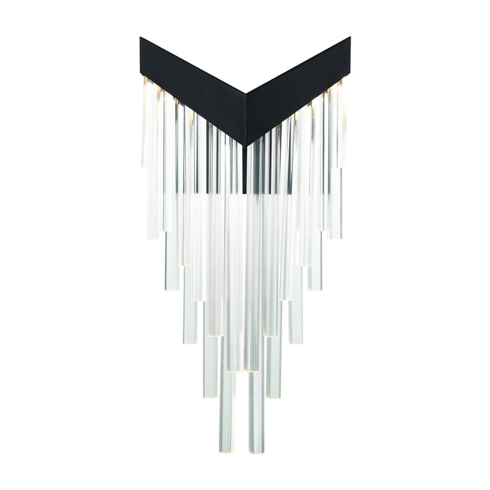 Eurofase 47600-027 Vivien 20" Matte Black LED Wall Sconce