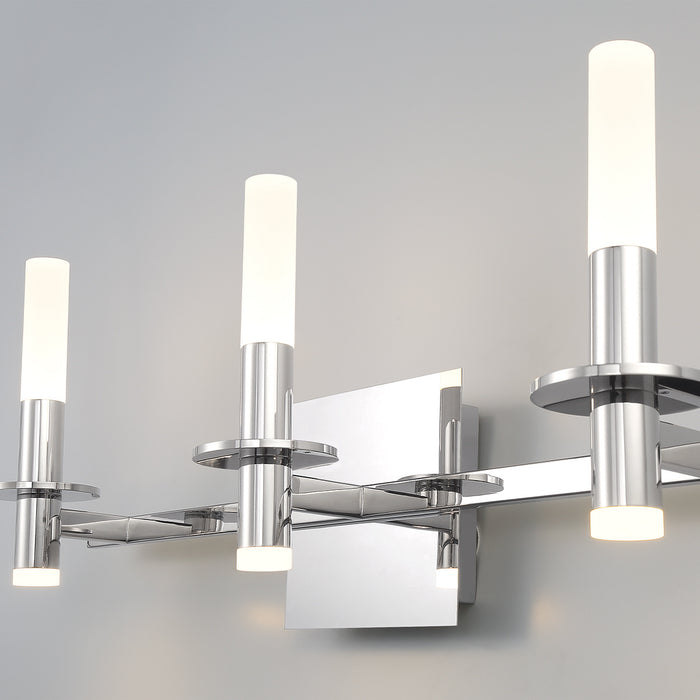 Eurofase 45234-026 Torna 24" Polished Nickel LED Vanity Light