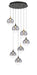 Eurofase 48930-024 Iissa 21" Gold-Black Mix LED Chandelier