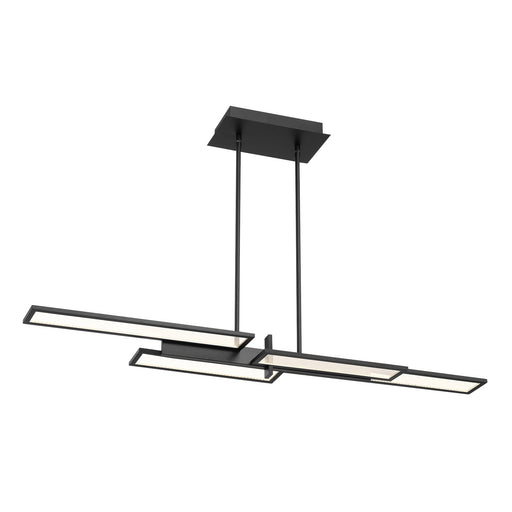 Eurofase 37062-019 Bayswater 46" Matte Black LED Chandelier