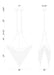 Eurofase 47187-023 Vivien 32" Matte Black LED Chandelier