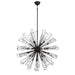 Eurofase 43864-010 Dendelio 40" Matte Black Chandelier