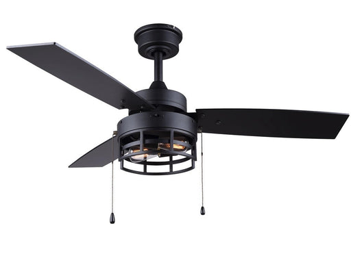 Ceiling Fan Canarm CF42ATT3BK Attley 42 Inch Ceiling Fan in Black Canarm