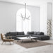 Eurofase 36250-011 Crossroads 47" Matte Black LED Chandelier