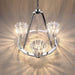 Eurofase 38865-015 Ricca 29" Chrome Chandelier