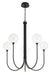 Eurofase 48923-019 Iissa 34" Matte Black LED Chandelier