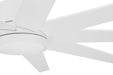 Ceiling Fan Craftmade CHP60MWW9 60" Champion Indoor/Outdoor Ceiling Fan with LED Light Kit Craftmade