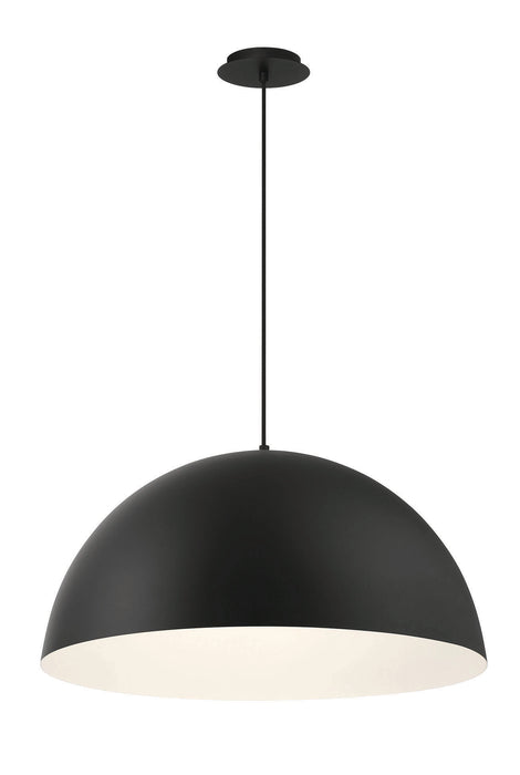 Eurofase 37218-010 Laverton 24" Matte Black LED Pendant Light