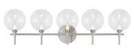 Eurofase 48920-018 Iissa 5-Light Satin Nickel LED Vanity Light