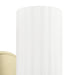 Vanity Light Thesis 207026A Bedminster 5 inch 1 light Champagne Gold Vanity Light with Etched Opal Ribbed Glass Shade THESIS