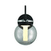 Eurofase 47196-018 Caswell 14" Powder Coat Black LED Outdoor Wall Light