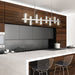 Eurofase 33723-013 Netto 42" Chrome LED Chandelier