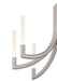 Eurofase 49010-022 Olette 24" Brushed Nickel LED Chandelier