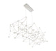 Eurofase 38037-016 Leonardelli 49" Chrome LED Chandelier