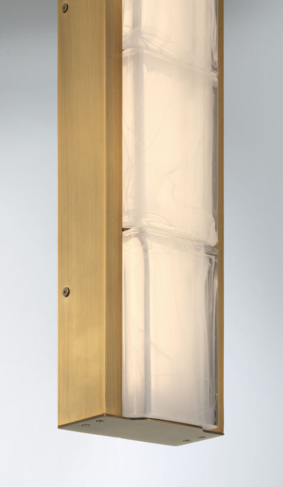 Eurofase 50174-010 Gibraltar 18" Antique Brass LED Vanity Light