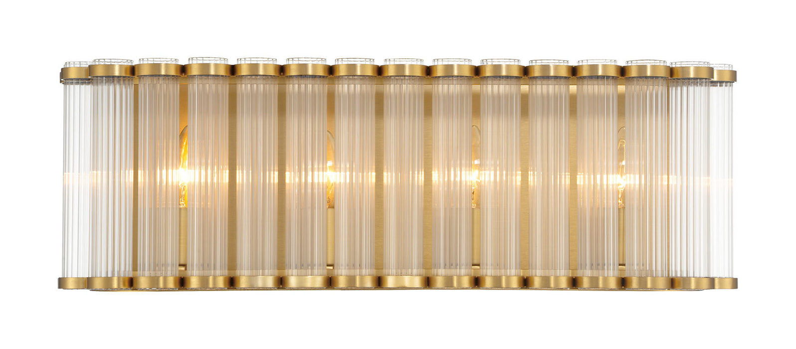 Eurofase 50042-012 Glasbury 24" Gold Vanity Light