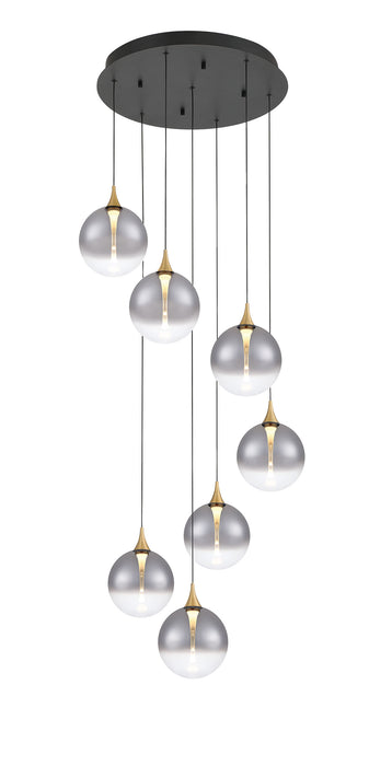Eurofase 48928-021 Iissa 21" Gold LED Chandelier