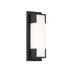 Eurofase 37073-015 Thornhill 13.5" Powder Coat Black LED Wall Sconce
