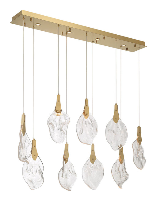 Eurofase 50103-020 Jateo 51" Gold LED Chandelier