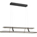 Eurofase 43877-010 Cadoux 44" Matte Black LED Chandelier