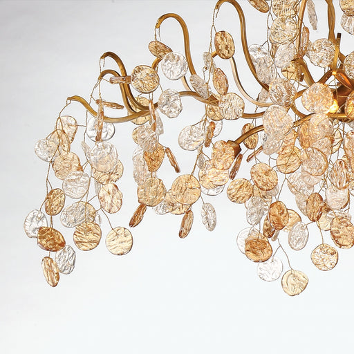 Eurofase 29061-013 Campobasso 45" Gold Chandelier