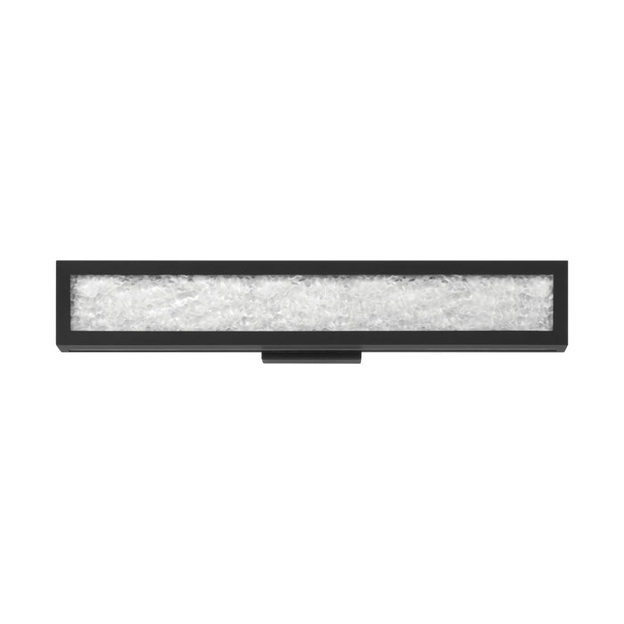 Vanity Light Thesis 207702A Courtney 24 inch Textured Black 5CCT LED Vanity Light with Clear Water Glass THESIS
