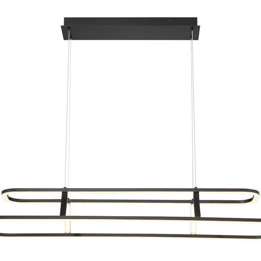 Eurofase 43877-010 Cadoux 44" Matte Black LED Chandelier