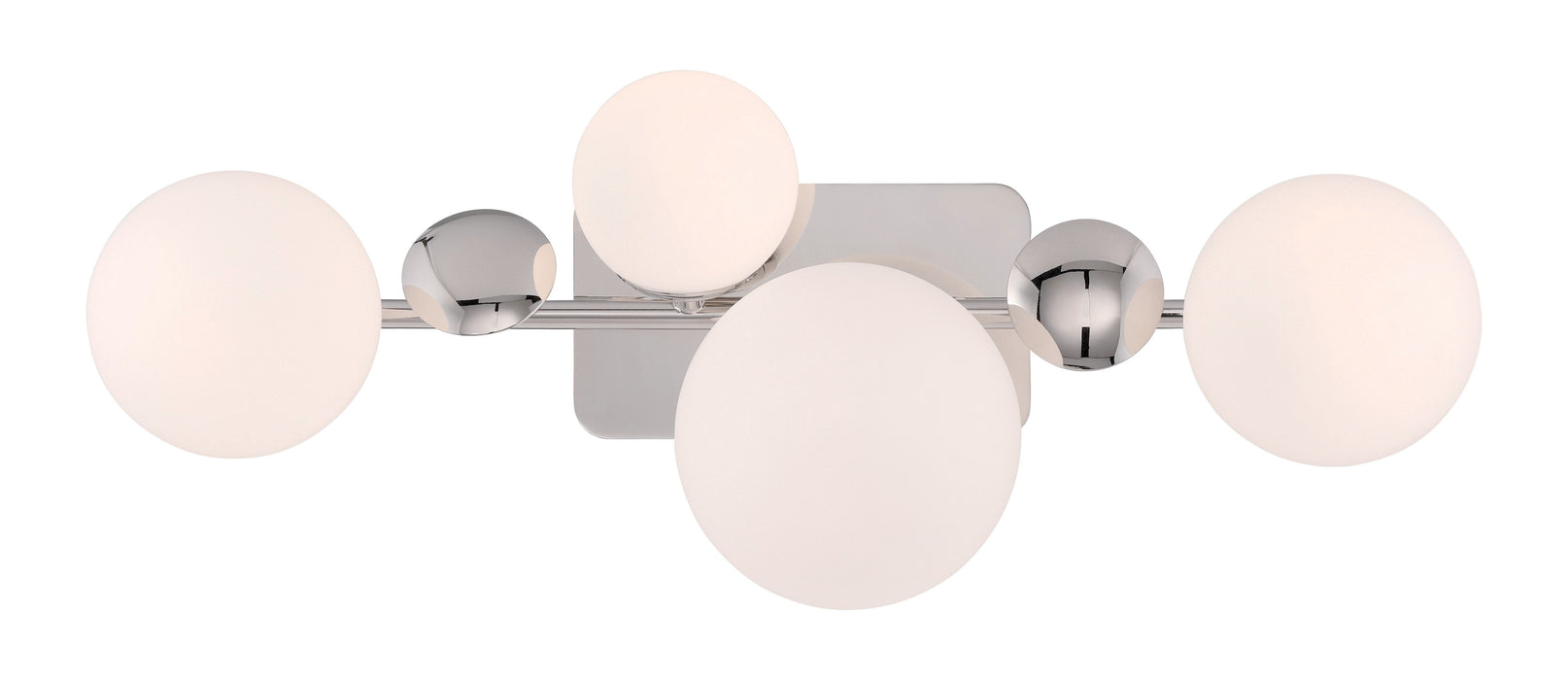 Eurofase 49086-027 Vine 4-Light Polished Nickel LED Vanity Light