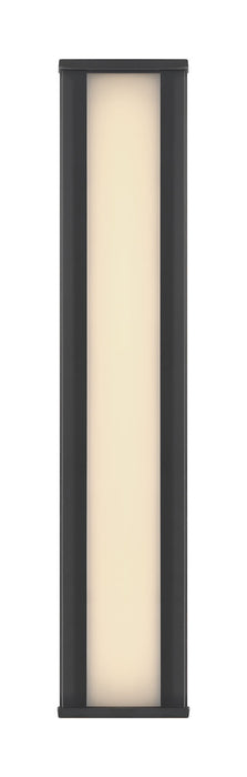Eurofase 50112-012 Dulton 24" Matte Black LED Outdoor Wall Light