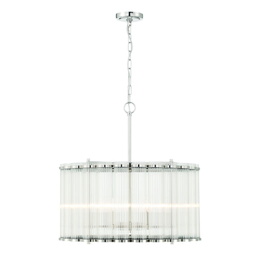 Eurofase 47239-029 Glasbury 24" Polished Nickel Chandelier