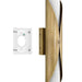 Wall Sconce Thesis 207618A Crescendo 24 inch 2 light Natural Brass Wall Sconce with Alabaster Glass THESIS