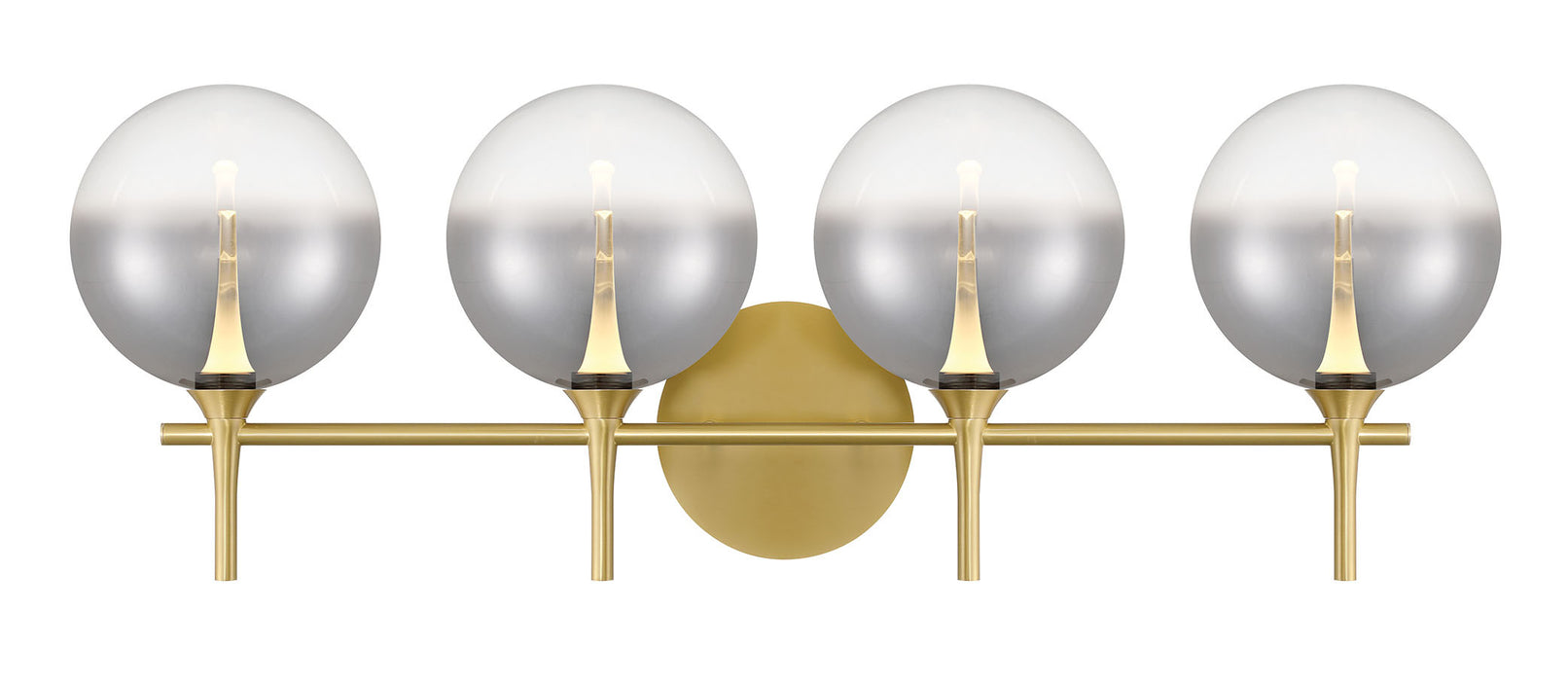 Eurofase 48916-028 Iissa 4-Light Gold LED Vanity Light